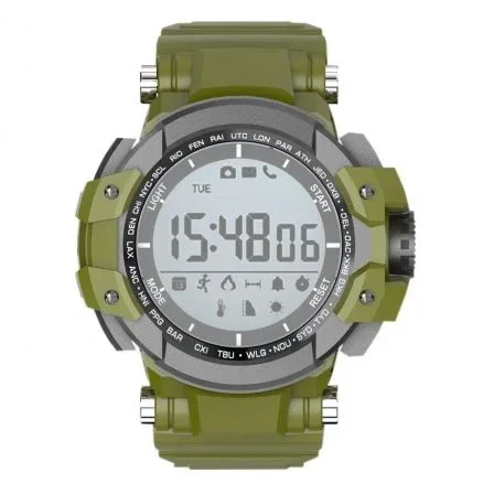 Billow Reloj Deportivo Verde XS15GR Pantalla 2.8cm BT 4.0 Sumergible IP68 Avisador Llamadas Mensajes Compatible Android iOS Billow Reloj Deportivo Verde XS15GR Pantalla 2.8cm BT 4.0 Sumergible IP68 Avisador Llamadas Mensajes Compatible Android iOS